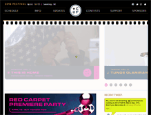 Tablet Screenshot of capitalcityfilmfest.com